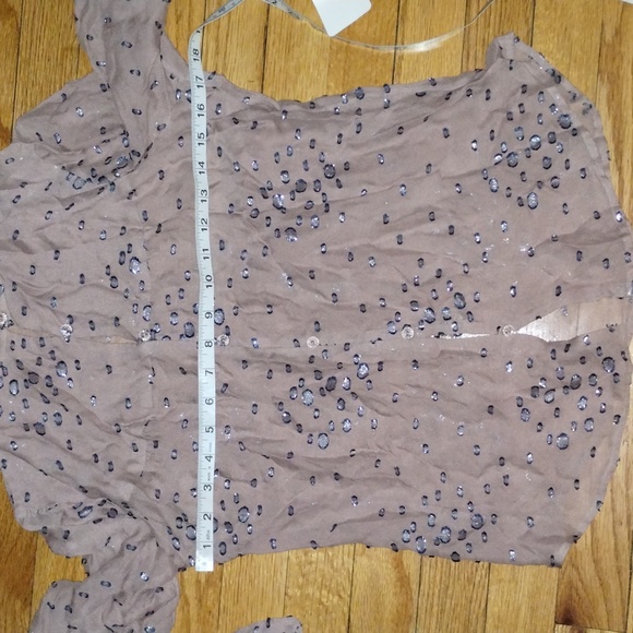 Vtg Tuleh Silk Blouse Italy S Mauve - Picture 9 of 10